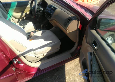 2002 Honda Civic Ex z USA, uszkodzony, nr VIN 2HGES26742H561320